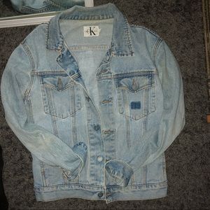 calvin klein jean jacket